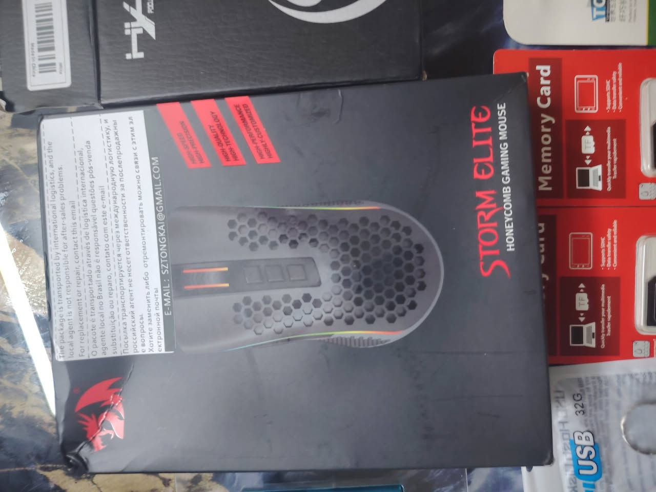 سلام عليكم اخوان عندي هاي شلعه تتكون من ماوسات عدد اثنين هارد خارجي واحد تيرا رام شاومي عدد اثنين اثنين تيرا فلاش اج بي وبعد هواي شغلات وسعر فلس ونص للاستفسار الاتصال على الرقم *********** توصيل موجود لجميع محافظات العراق
