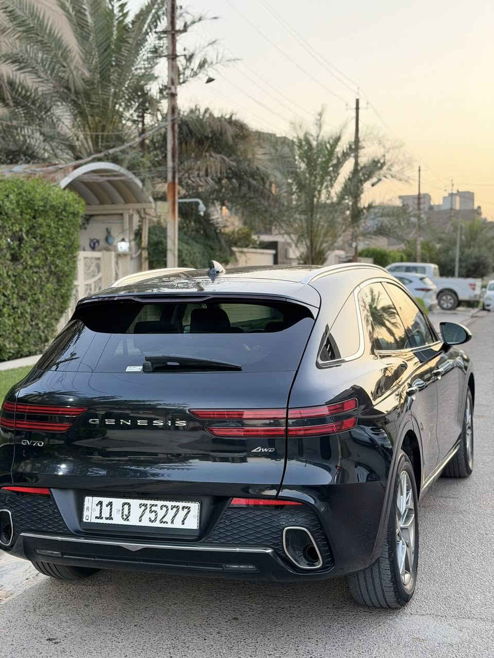 جنسسز GV70 2025
المواصفات 

شاشه دجتل 

العداد نص دجتل 

تبريد بيانو قطعتين 

رادارات امامي خلفي 

شحن لاسلكي 

كشنات جلد  

جنطه كهرباء 

توقف ذاتي (اوتو هولد )
ماشيه 11 الف مايل 

حادث السياره بنيد وجاملغ عكس السائق و باب خلف السائق ملاحضه(قطع مبدلات ) ايبراك برده وستيرن طاكات راجعات سستم وكاله يعني يشتغلن من جديد 

السياره حلوه مناقصها برغي

مكان السياره  بغداد حي الجامعه 

‭0781 372 1234‬

