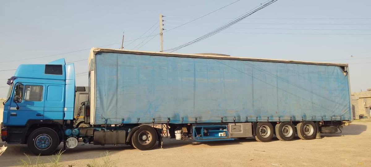 مان للبيع سياره جاهزه كير محرك اكسن تخم تاير راس وعربانه مربوطه عليها ربط بلادي رقم انبار تحويل مباشر ***********

