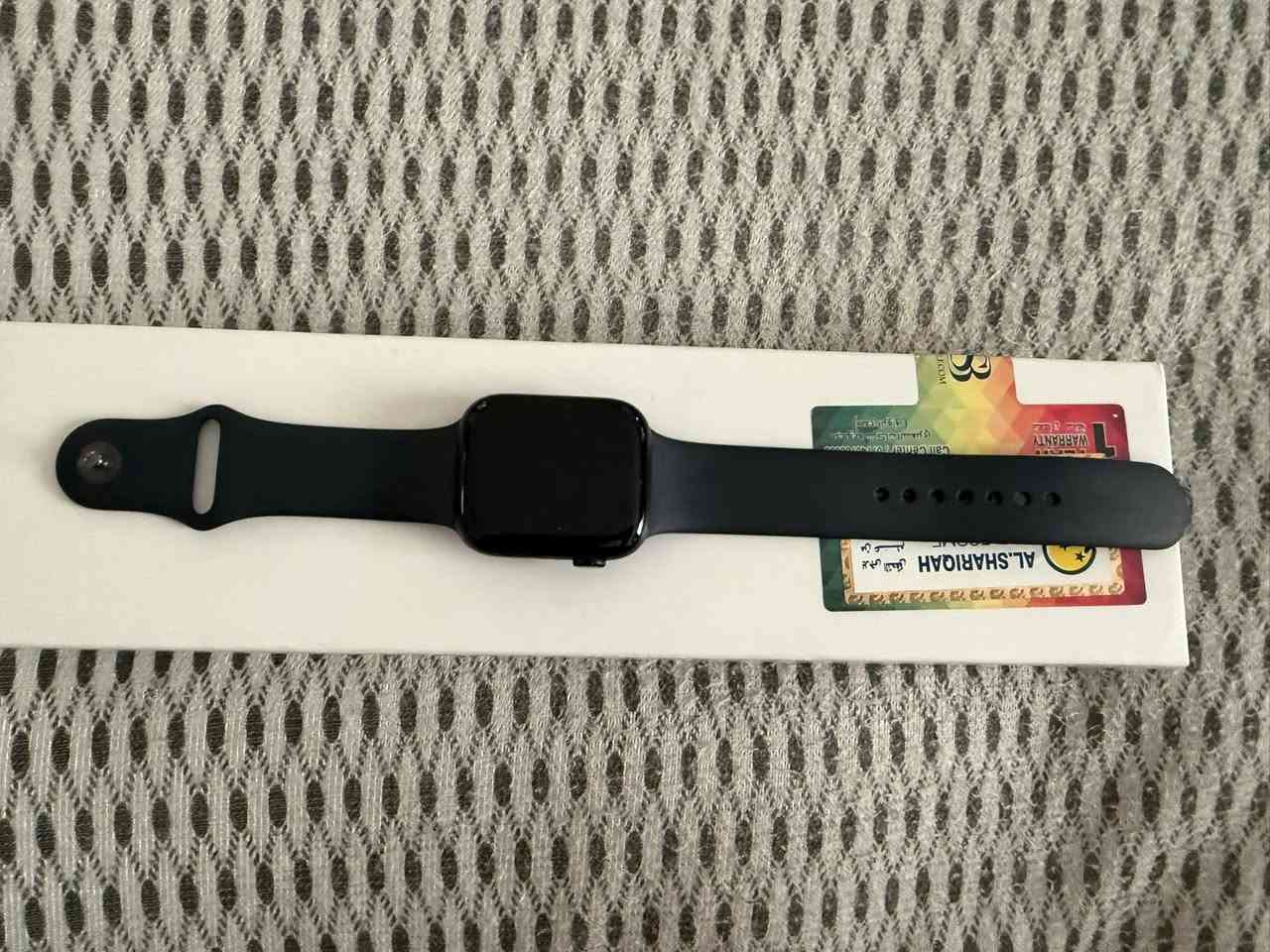Apple Watch Series 7.
الحجم: 45 مم (45MM)
بطارية: 100‎%‎
السعر : 225


**إذا كنت صاحب هذا الإعلان وتريد حذفه لأي سبب، رجاءا أرسل رسالة إلى الدعم الفني**
