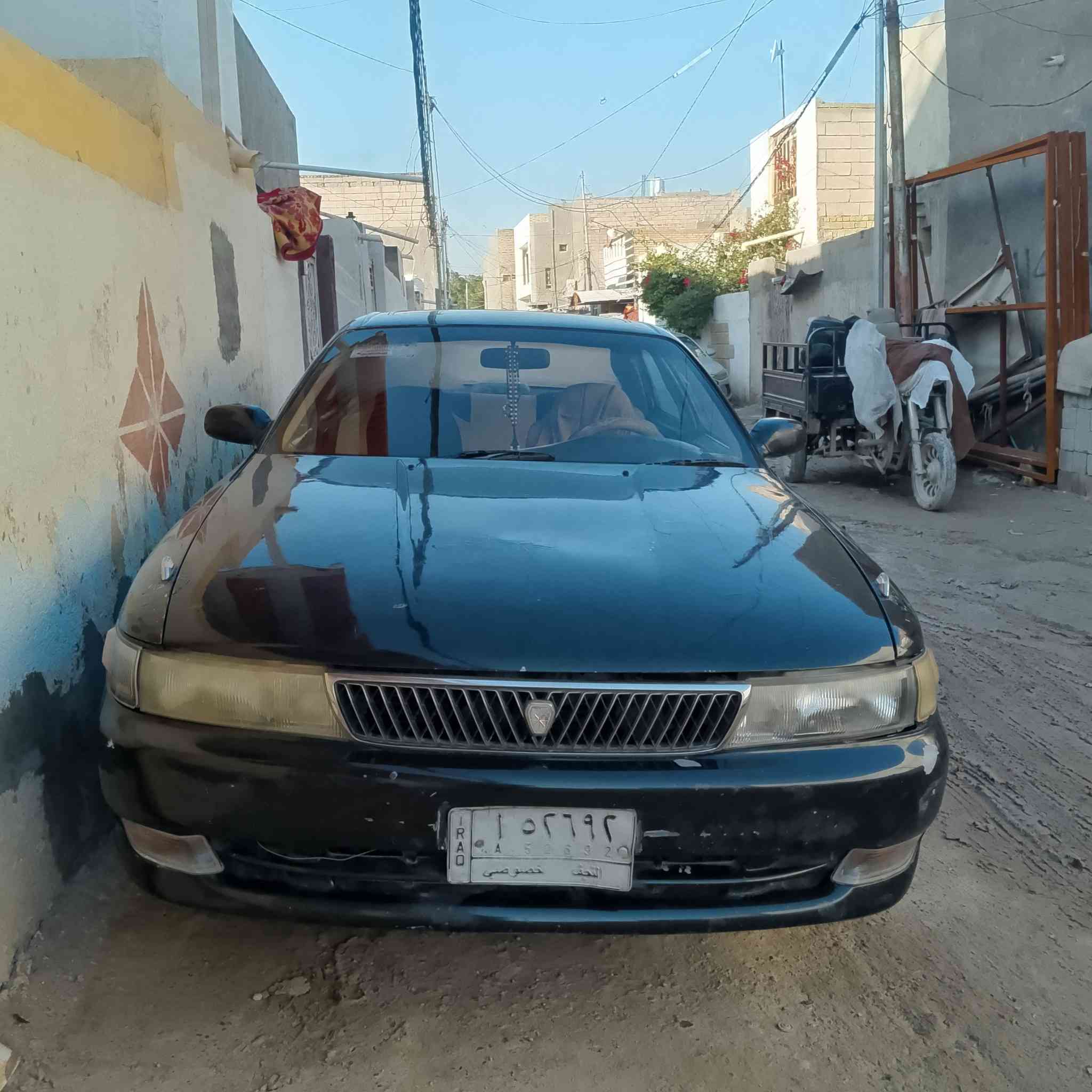 السلام عليكم سياره مارك سياره مكفوله المكان النجف سعر 45 الرقم  ***********
