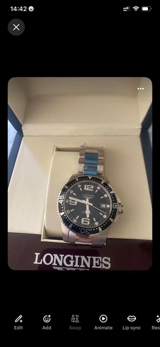 لونجين السويسرية 
700$


**إذا كنت صاحب هذا الإعلان وتريد حذفه لأي سبب، رجاءا أرسل رسالة إلى الدعم الفني**