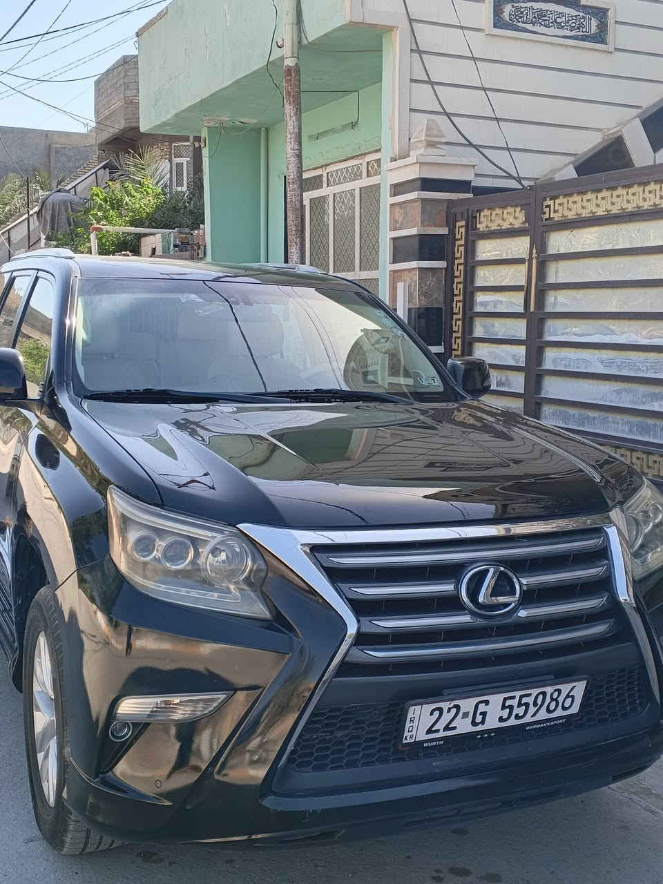 لكزز فخامة اليابان 🇯🇵 (2015 / GX460)
رقم أربيل شمالي باسمي – جاهز نقل فوري

اللون : أسود ملكي 🖤
8 سلندر قوة وأداء يثبت نفسه

الضرر : بند + جامرلغ خفيف
بدون دواخل الشاصي سليم
الإيرباك ما طاك وسليم ✔️

فول مواصفات – أعلى فئة 
السيارة نظيفة جداً، جاهزة ما تحتاج شي
مكفولة من كلشي وتفحص وين ما تريد

السعر: 300 ورقة
المجال بسيط جداً للجادين فقط

عنواني ديالى بعقوبة التحرير ***********
