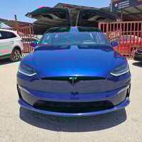 تسلا X • مدى ٦٠٠ كم • حادث قطعتين