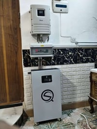 منظومة شمسية • بطارية ليثيوم ١٦KW • إنفيرتر Deye ٦KW