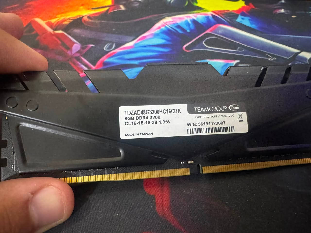 مجموعة رامات للبيع
Tforce ابيض
8x2 3600hz  16gb
١٤٠ الف 

Tforce سود 
8x2 3200hz  16gb 
١٣٠ الف 

Gskill قطعتين 
8gb 2400 
8gb 3000 
Rgb 
ثنينهم ١٣٠

اي استفسار خاص 
*********** 
واتساب او اتصال
