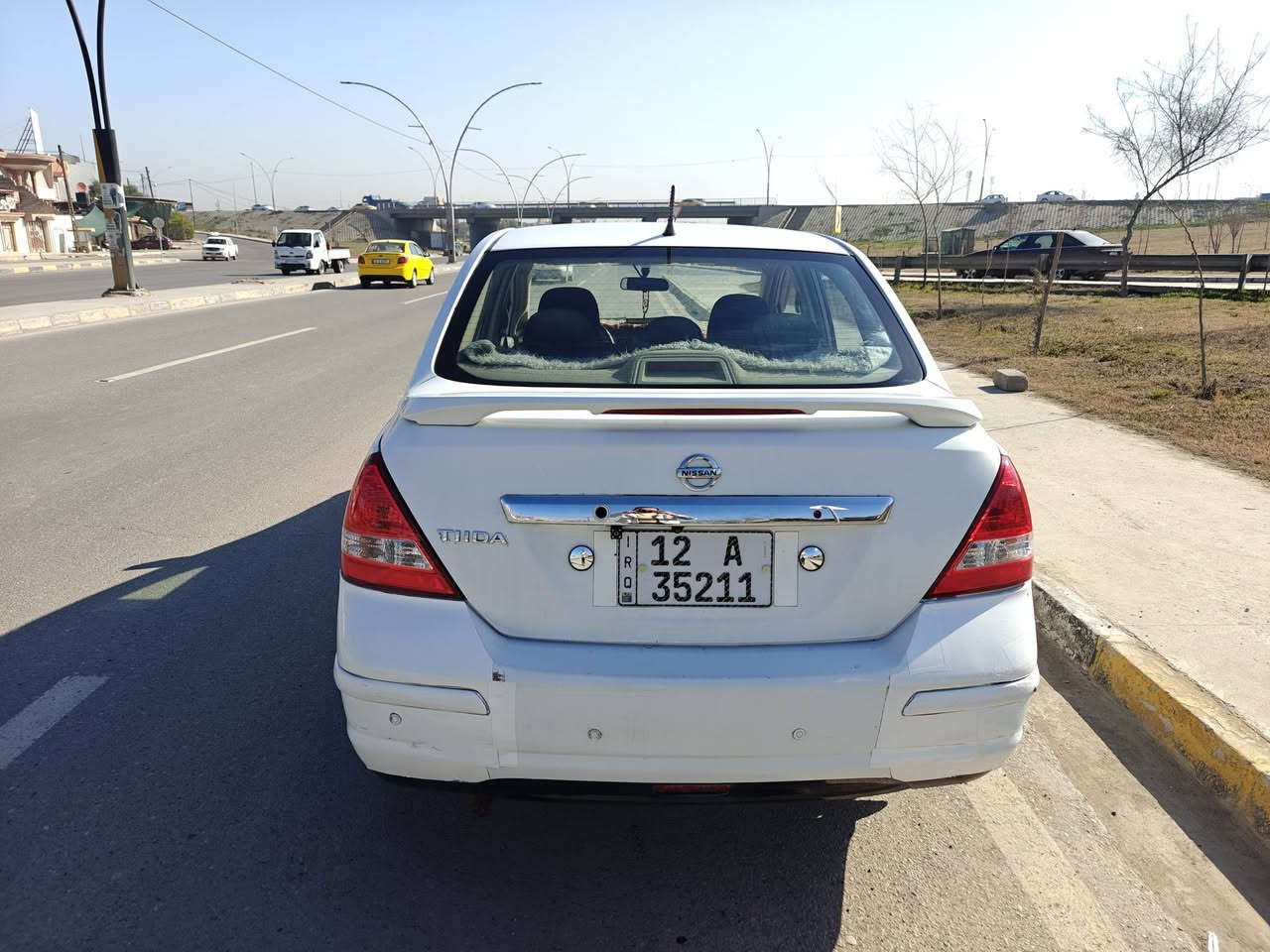 السلام عليكم 
نيسان تيدا 2008 بدون صبغ 
شرط كير محرك تدفئة تبريد شغال
بيها كوبون والسيارة بأسمي
السعر 82 شراي اتصل ***********

