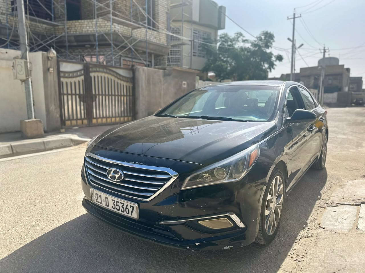 سوناتا 2017
رقم سليمانيه  
ماشيه حاليا 
حاليا 116 الف
الموصفات:
شاشة تدعم ابل كار بلي 
كامرة خلفيه 
ويل رياضي 
سياره حلوه وبدون صبغ عدا خشم البنيد شي بسيط + بارد بباب السائق
الباقي كفاله 
ثلاث وضعيات قيادة  sport_eco_normal
لدات اماميه
شاشة اعطال
عليها منظومة زنون شادها قبل  وبيها ضمان سنتين 
مكان السيارة طويريج
للاستفسار : *********** اتصل وبيك خير مكلف بلنشر
