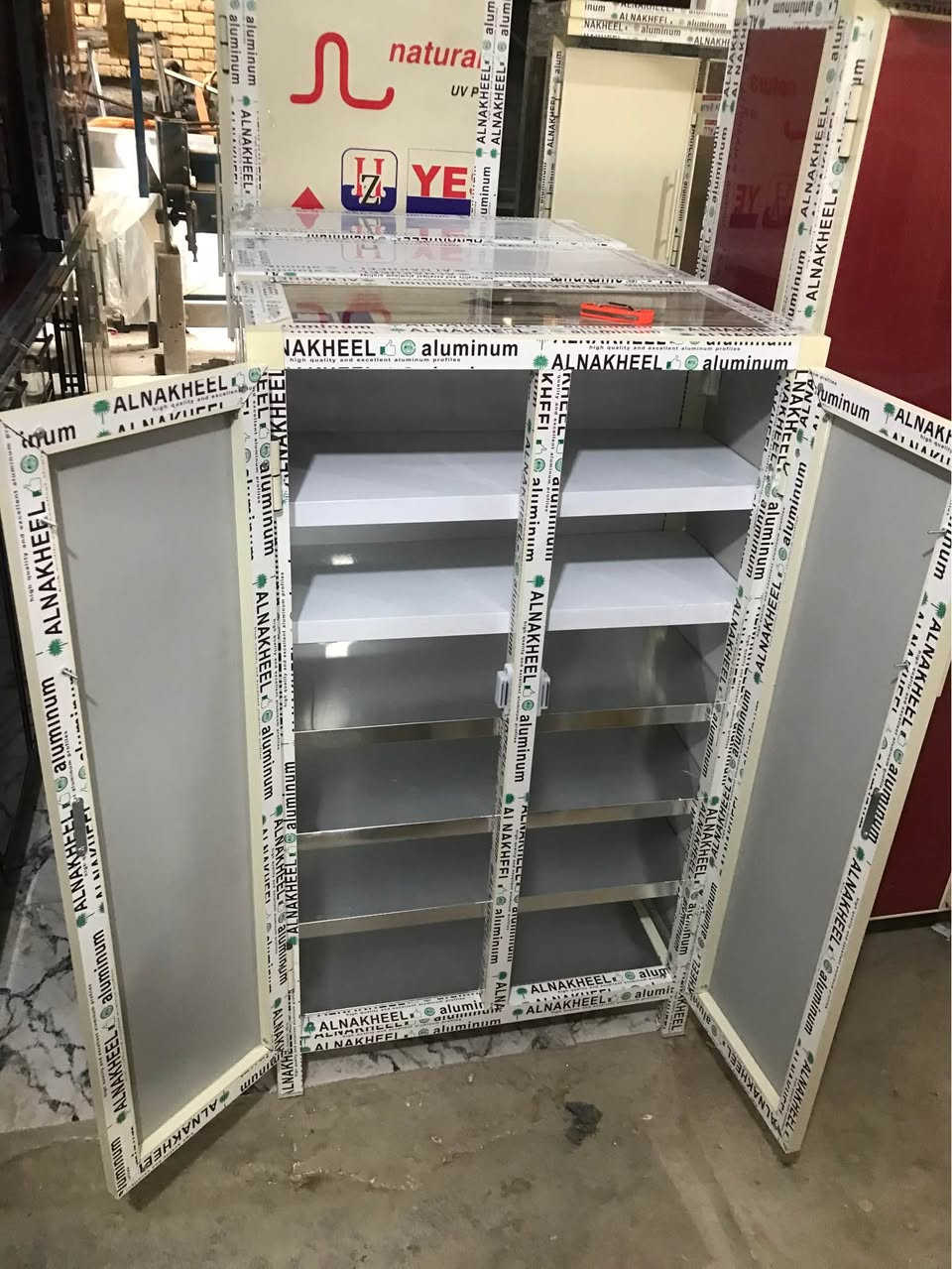 جزامه احذيه شغل درجه اولى ٦ تقاسيم من الداخل السعر ١٢٥ يوجد توصيل *********** العنوان شارع الاخلاص ناصرية, ذي قار
