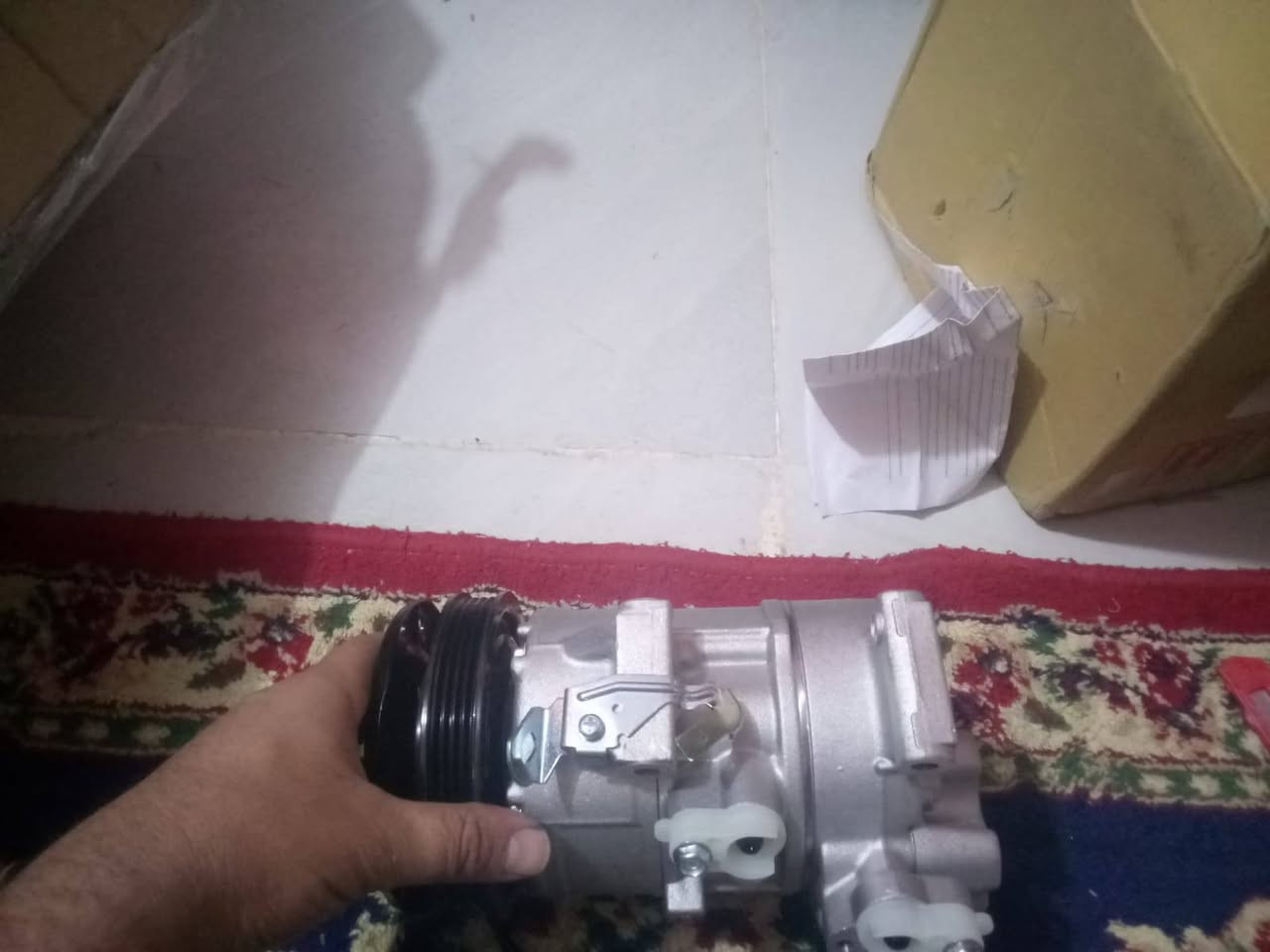 كمبريسر سيارة بالباكيت ب٥٠
***********
