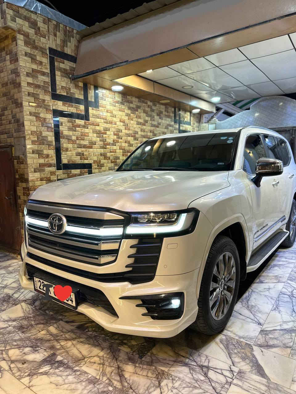 السلام عليكم
لاندكروز موديل 2023 VX لمتد اعلى فئة فول موصفات مكفولة سيارة نظيفة 
مغلفة بالكامل نانو ppf
ماشية 25 الف
بيها اجازة تظليل نسبة 80٪ من المرور
رقم اربيل مداور بعد الشراء مباشر

للبيع التواصل خاص او هاتف

 ***********
