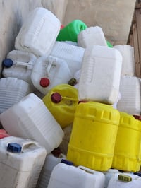 صباح 🌤الخير والجنة جليكانات فارغة مال زاهي السعة 20لتر تقريباً  سعر ال...