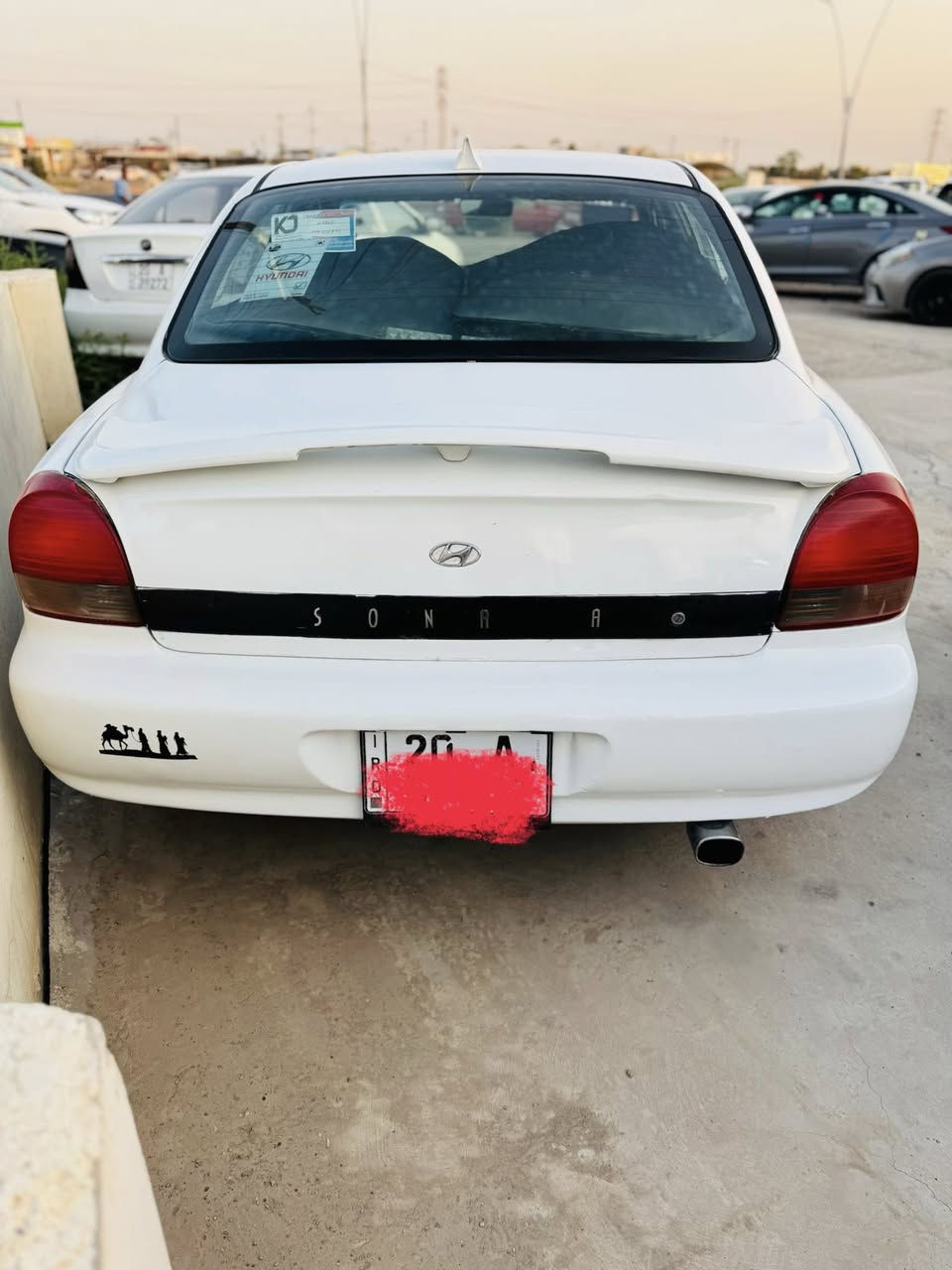 السلام عليكم 
سوناتا منغولي موديل 2000 
مكينه كير مكفولات مابيها نقص جاهزه 
رقم ديالي الدولي تحويل ثاني يوم 
صبغ عام جماليه بدون ضربه سعر 30بيه مجال بسيط
مكاني ديالى الغالبيه 
استفسار ***********
