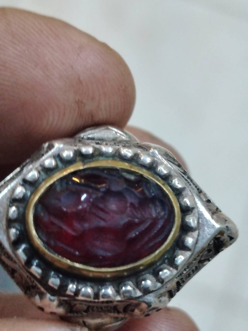 ياقوت مرصود قديم الصوره تتكلم *********** قياس الخاتم  21
