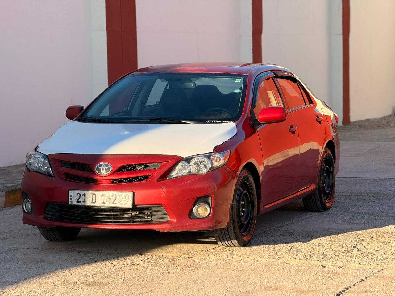 تۆیۆتا کرۆلا 2011 مواسەفات ئەمریکی 
گێڕ ئۆتۆماتیک 
شاشە ئایپاد 
لایت زینۆن 
سەنەوی نوێیە 
چەمەلاغی دواوەی ئەمریکایە 
لەگەڵ چەمەلاغی پێشەوە گۆڕاوە 

سـعـر : لە کۆمێنت داوابکە ڕاستەوخۆ بۆت دێت 📥 

گێر و مەکیەنەی بەشەرت 
هیچ کێشەیەکی تێدا نییە 

ژمارەی خاوەنەکەی 
***********
