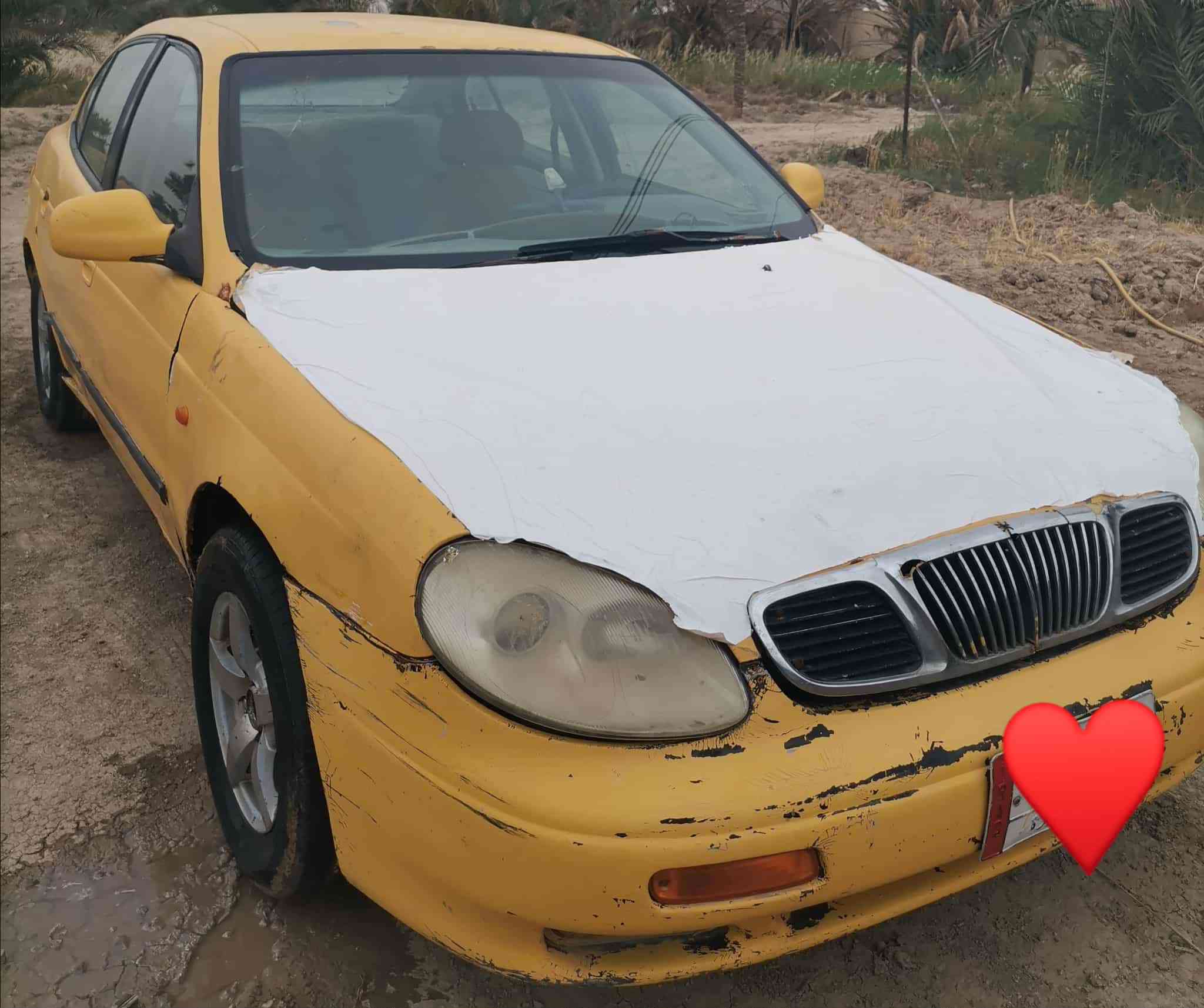 السلام عليكم ورحمة الله وبركاته للبيع دايو لكنزه موديل 2000
مكينه كير حلوات كهربائيات شغاله رقم قادسيه ألماني مشروع وطني مداور شرط وكاله عامه بأسمي مالكها قريب عليه  مكاني سماوه الوركاء *********** السعر 22وبيها مجال قليل
(السياره نقصها يدات بيبان خارجيه ودبلات خلفيه فقط سنويه 2019نافذه)
