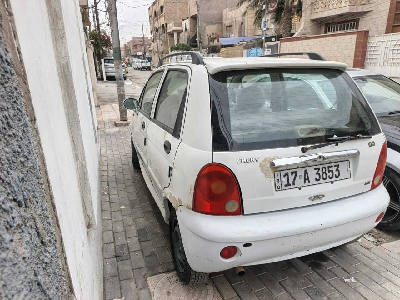 السلام عليكم
QQ  موديل2013
رقم انكليزي باسمي 
رقم مثنى
سنويه لل٣١

السياره جاهزه ما عده المكينه  ادخن
كير مكفول
صدر جديد
مشط ستيرن جديد
باتري جديد
كهربائيات كله شغاله

سعرهه 20 ورقه
مكاني بغداد الشعب حي اور
للتواصل ***********
واتس اب موجود
غير متوفر عالفيس
