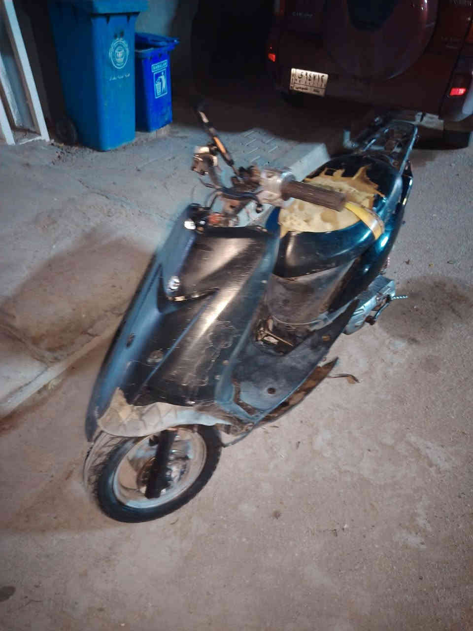 سلام عليكم مكلف بل نشر دراجه عصفوريه شغاله مكينته نشطه الداجه عوزه كفرات مكان سلمان باك *********** اعيد واكرر مكلف بل نشرر السعر 85
