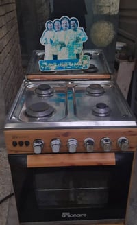 طباخ غاز نوعيه unionaire المصري اربع عيون قياس 60×60 للبيع العنوان بغد...