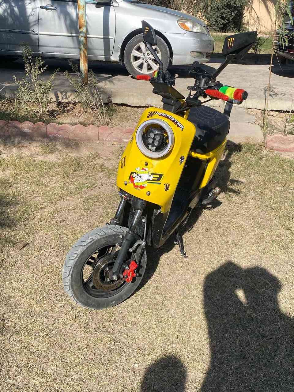 السلام عليكم دراجه شحن للبيع نوع ار9 موديل 2025 دراجه نضيفه وموصفاته 5 بطاريات كبار والملف1200واط وسرعه حقيقي 60مع الوزن ولايت عالي وناصي ورماش و2 دبلات خلفيه غاز و2اماميه دهن ونضام البارك ونضام R رجوع اله الخلف ومنفذ شحن يوسبي ودراجه 4 سرعه وبريكات هايدروليك دهن  وبعد بيه موصفات خير من الله للستفسار  *********** تصل فقط موجود عله الخط  ومكاني الطيفيه جسر سابع جسر الحصوره والسعر250 قفل قفل ربع مانزل
