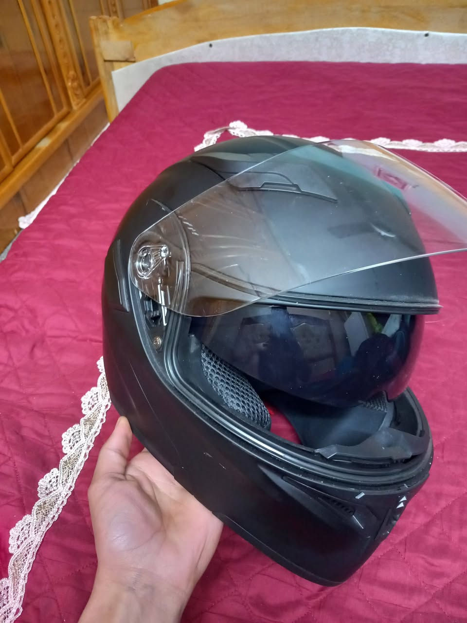 خوذه lLm  قياس لارج لون اسود فحمي ممستخدمه ابد جديده سعرها 50 عنوان بغداد مدينه هواي مواصفات بيها حلو


**إذا كنت صاحب هذا الإعلان وتريد حذفه لأي سبب، رجاءا أرسل رسالة إلى الدعم الفني**