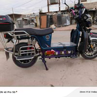 دراجه شحن • هيوشه موديل ٢٥ • ٦ بطاريات