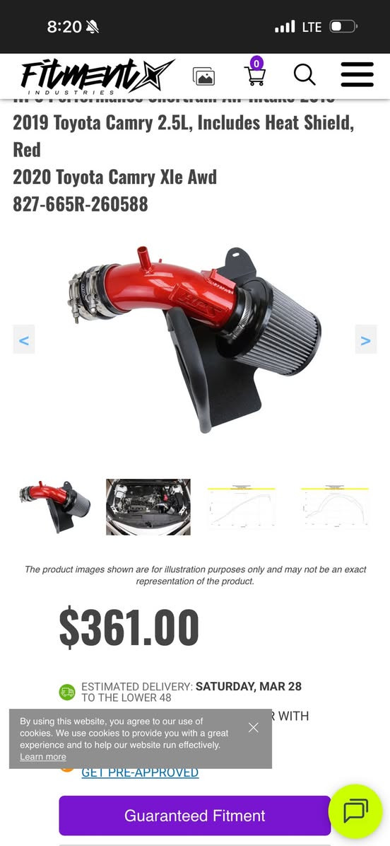 سلام عليكم
شوتة ماركة HBS مستخدم قليل للكامري موديل ١٨ وفوك ٤ سلندر فقط 
رايدها ب 150$ وبيها مجال ***********

سعر الجديدة 360$ بالموقع
