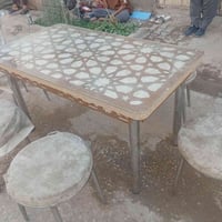 ميز طعام • طقم سفرة • ٦كراسي