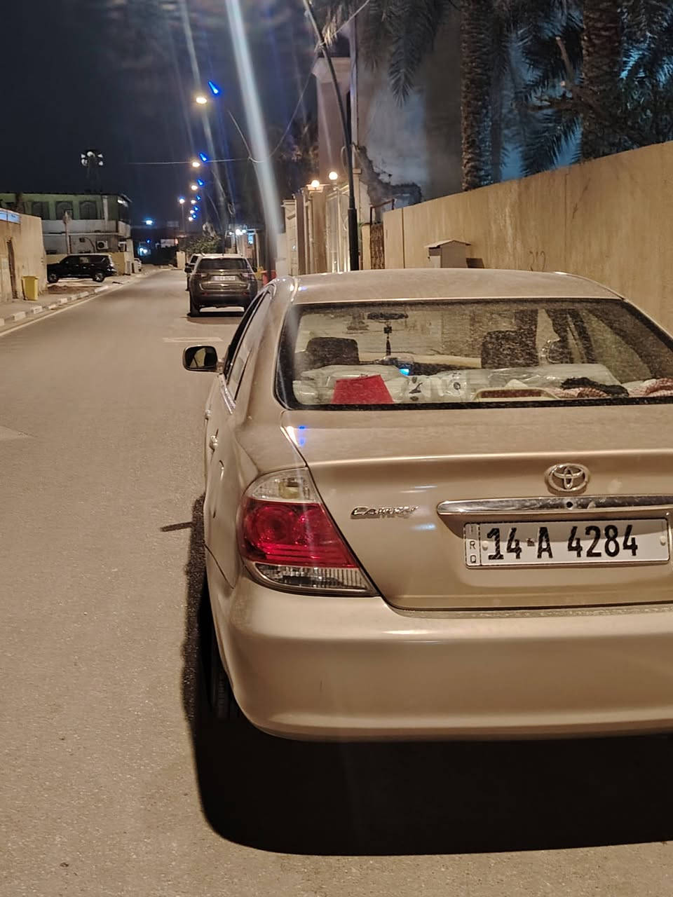 السلام عليكم كامري ٢٠٠٦ وارد امريكي ٤ سلندر محرك جديد كير جديد تبريد تدفئه شغال كهربائيات كله شغال سياره مصبوغه عام جمالية وباسمي ما بي اي نقص حداديه جديد وعنوانه البصرة الزبير *********** سعره ٨٥
