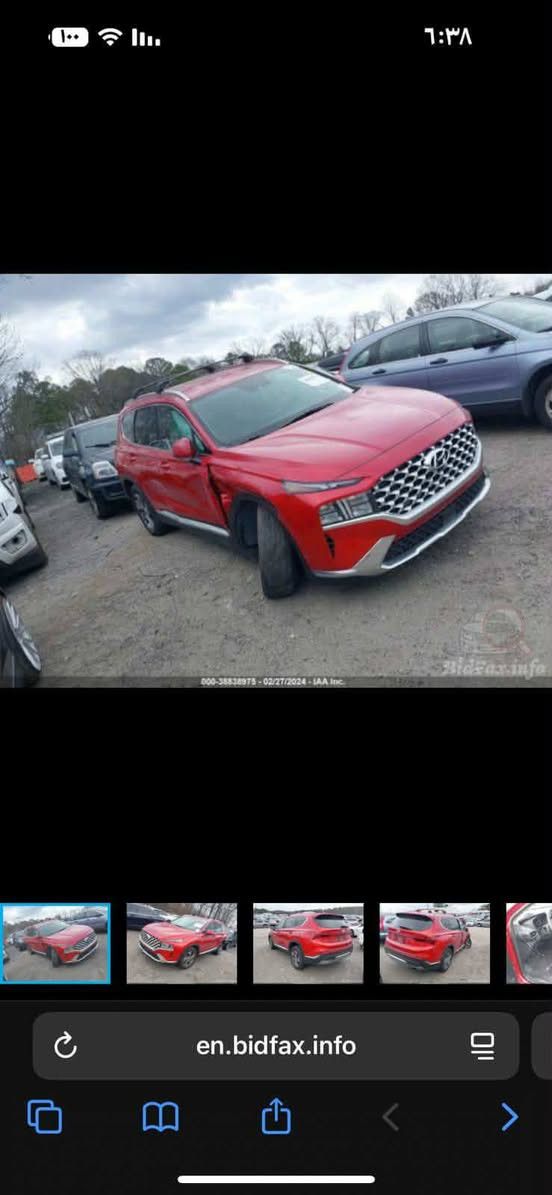 السلام عليكم ورحمة الله وبركاته
مكلف بالنشر 
سنتافي موديل 2022 
رقم بغداد تحويل ثاني يوم 
اللون احمر 
فول مواصفات عدة الفتحه 
حادث باب وجاملغ ايمن
مصلحهن نفسهن
 بدون تبديل لبيل واحد 
السعر 193 
‏***********
للاستفسار اكثر الاتصال
