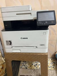 طابعة كانون جديدة وشغالة علا الفحص مستنسخ بيهة 20ورقة وتاركهة وياهة اح...