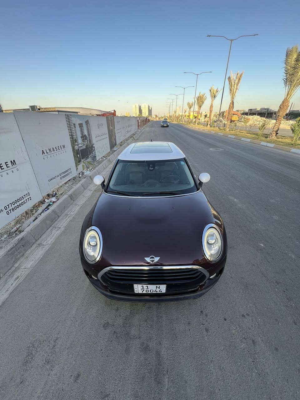 مني كوبر كلوب مان 2018 فول مواصفات حادثها خلفي ماشية 57 الف جديدة سيارة مكان سيارة بغداد اليرموك 
السعر  110 قفل 
***********
