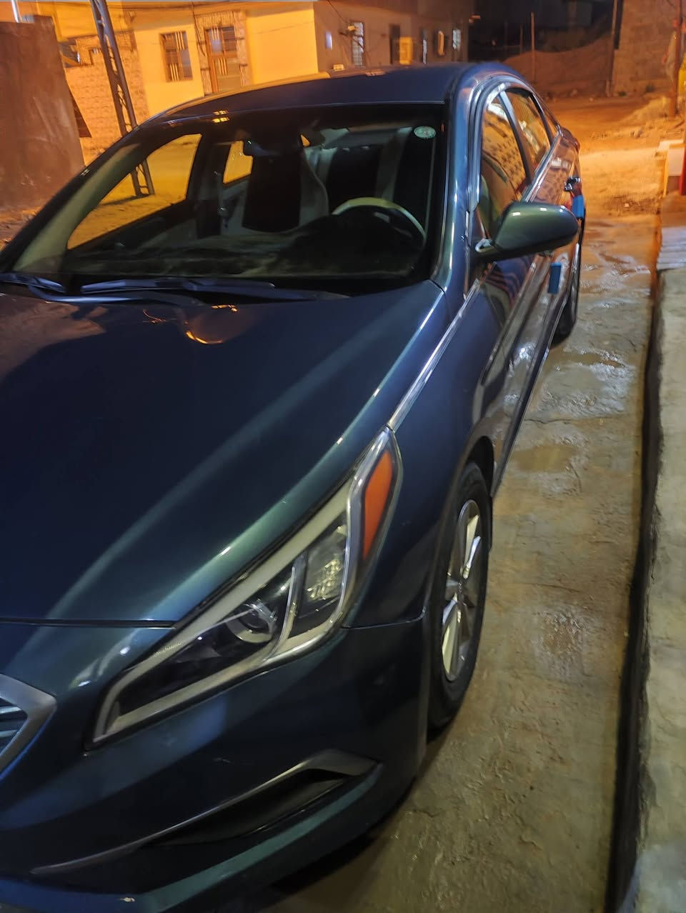 سوناتا موديل 2016 اربيل حادث امريكه بنيد جاملغ ايمن وذني البابين والجاملغ الخلفي صبغ بدون فتح بدون تبديل سعر 105//***********//مكان السيارة بل نجف
