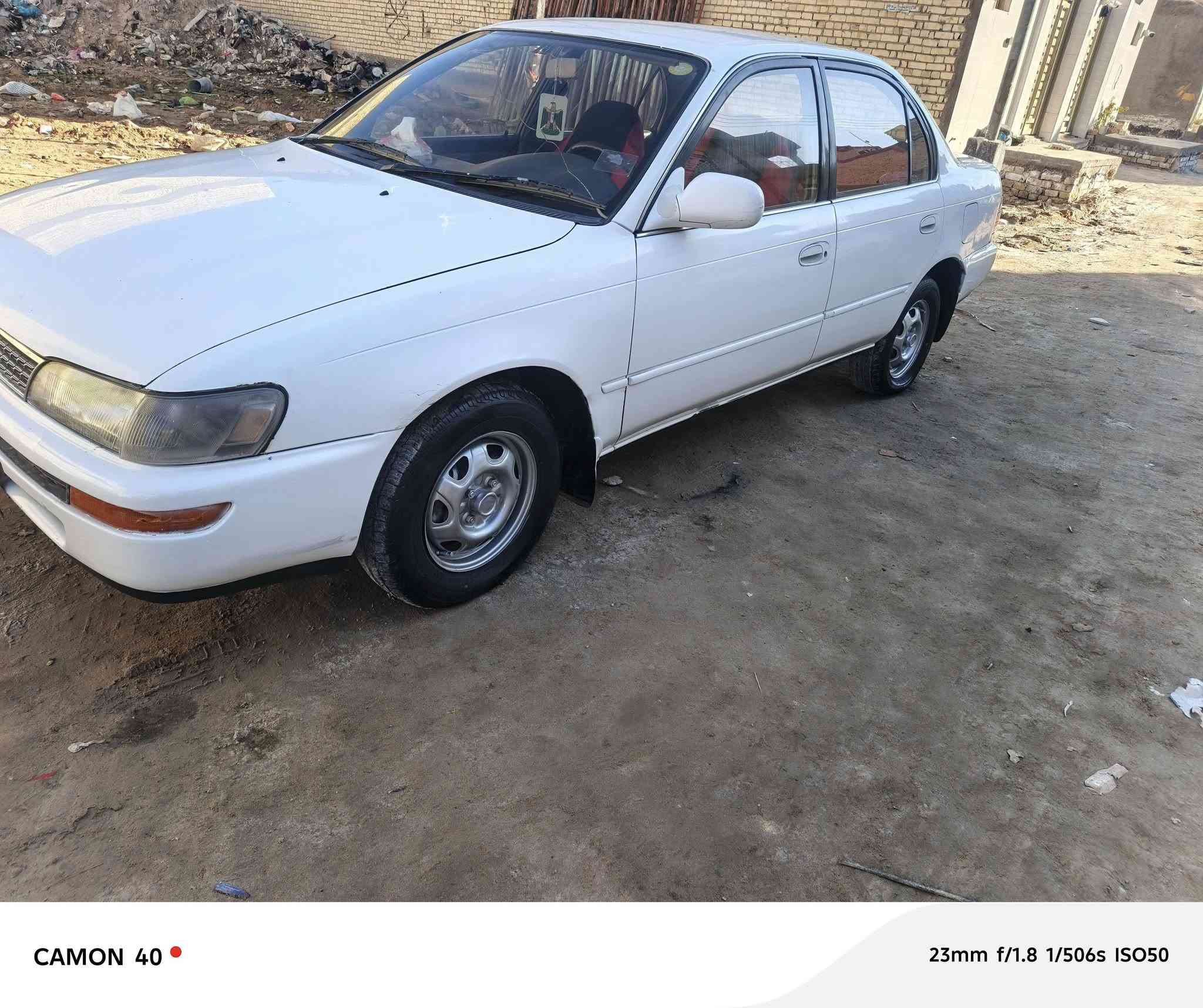 السلام عليكم كورلا موديل 93 رقم نجف مكفوله من الكص والنقل الجثه  سياره كفاله حته من لصبغ فقط بارد شبر بس سياره جاهزه من كلشي ابد ما متعوبه  السعر 55 وبيه مجال مكاني نجف ***********
