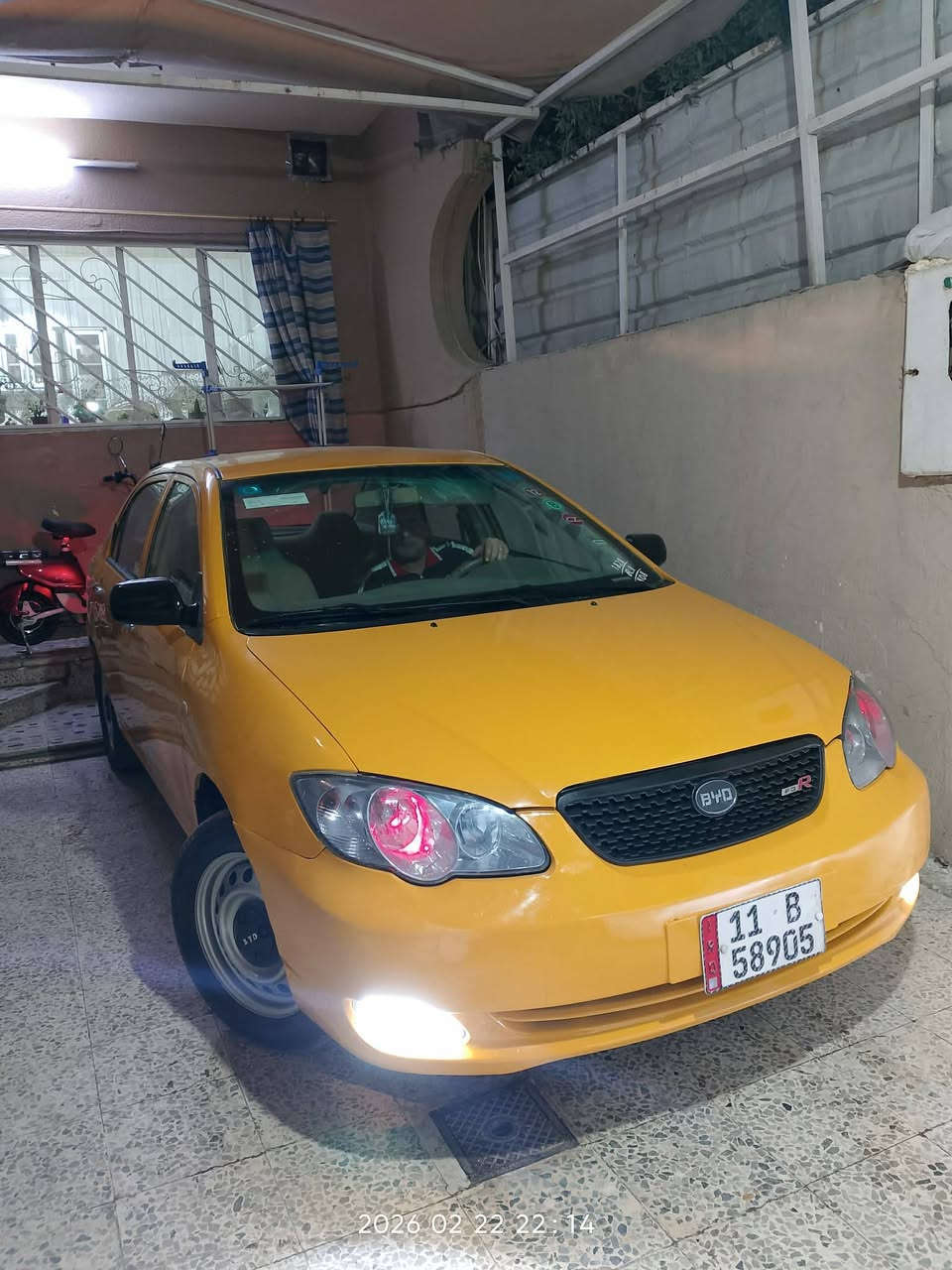 السلام عليكم
BYD 2011   
F3
محرك .. لانسر
كيرعادي ..
سنويه 2027..
رقم بغداد انگليزي ..
تكسي ..
مكان السياره موصل حي البريد 
بيها كوبون ..
السياره بسمي ..
سعر 52$..
غرمات 0..
هيئة  0..
*********** وتساب 
مكلف بالنشر ../ 
لا تبعث  طلب صداقه 
الطبات عندي مقبطه ادخل خاص
../ كل السيارات انزلها ستوري ../
