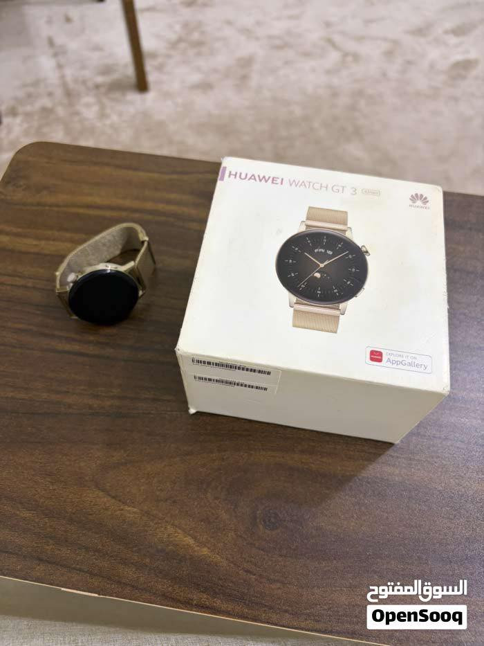 مرحبا / ساعه هواوي جي تي 3اصدارخاص حجم 42 ستانليس ستيل استقبال مكالمات ذهبي  برامج صحه رياضه مع الشاحنه والعلبه للبيع 250 الف
 بصره ***********
