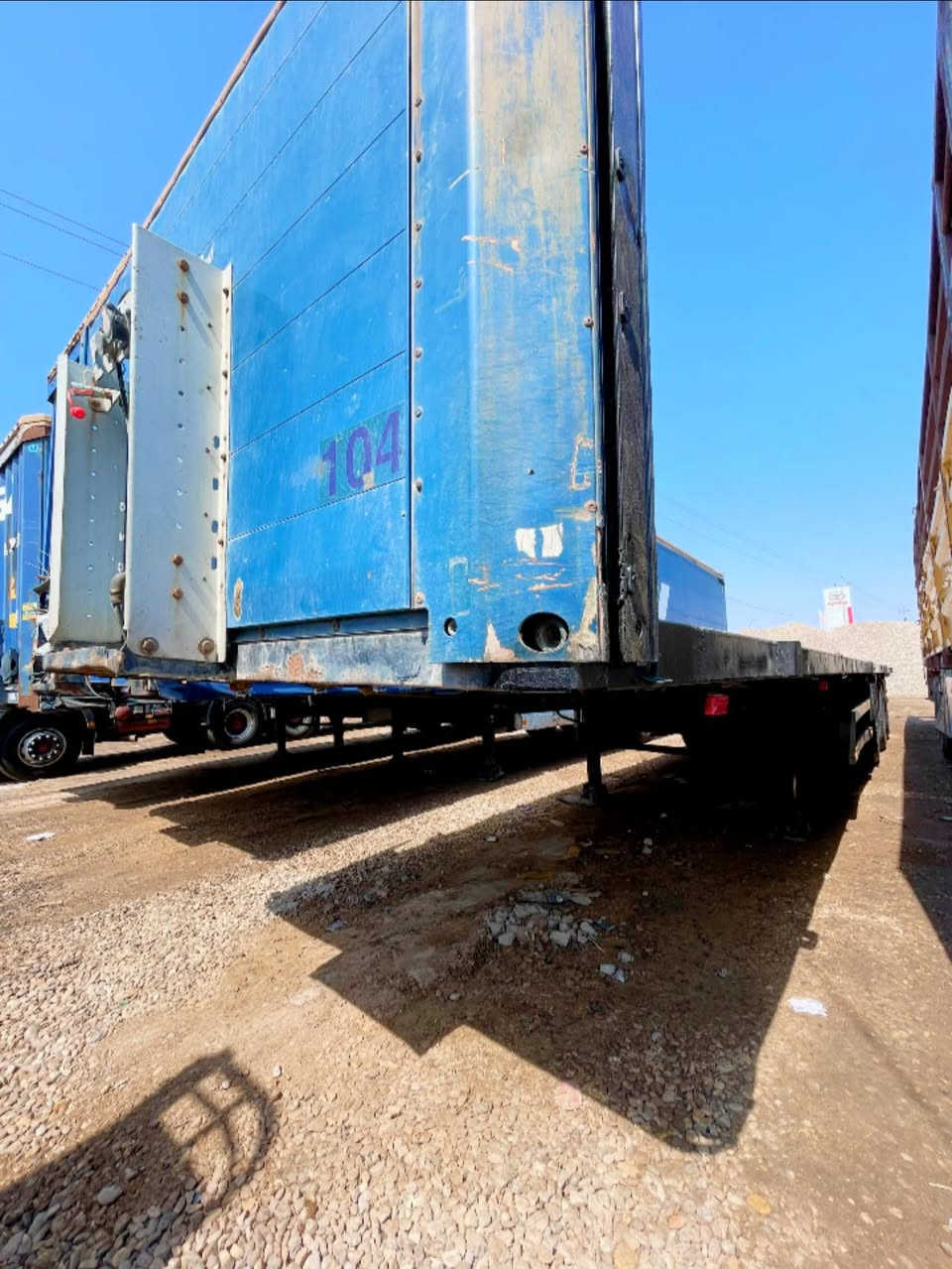 سلام عليكم عربانه فلات اشمتز
بدون منفيس

شاصي حديد مجموعه ساف 

دسك ابريك على الخارج تايرات

 نص عمر وركه مو طبله 

عنوانها واسط النعمانية معرض علا صجم 

الاستفسار والمعلومات الاتصال على الرقم 

السعر 55$وبيها مجال 

***********

***********
