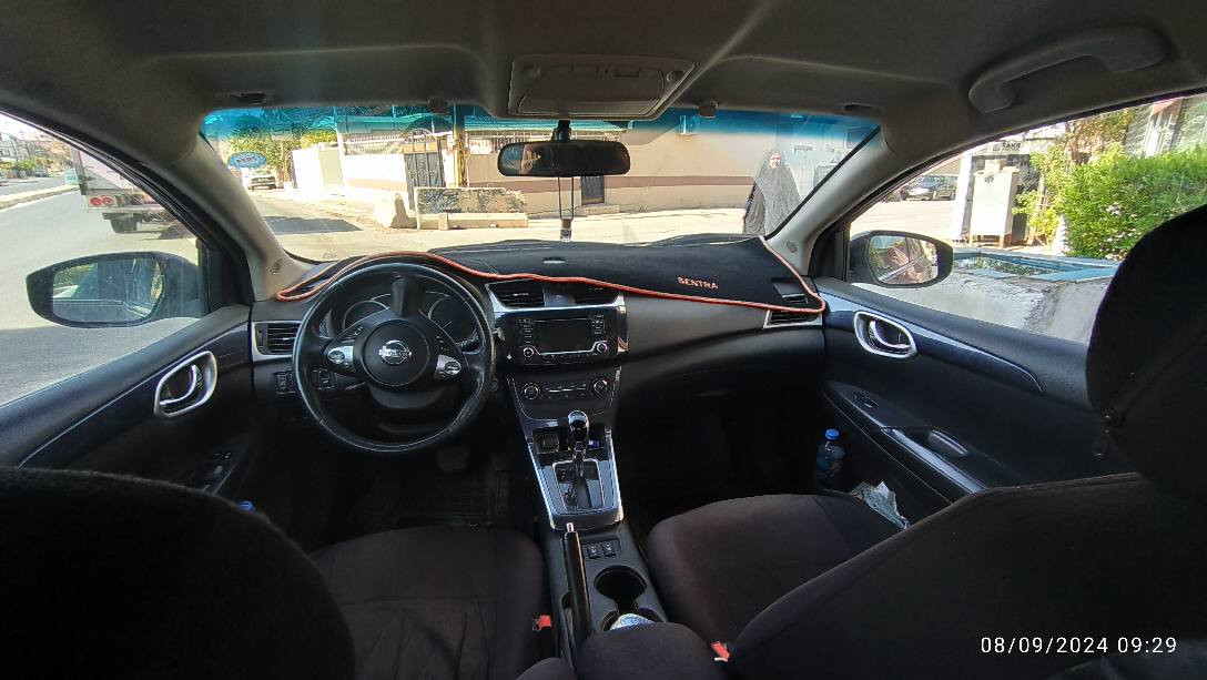 نیسان سنترا ٢٠١٦ اس ار
بەسمەیە
کوشن هێتر
سەنەوی بە ناو خومەوەیە وتازەیە
چاملغ سایقی ساردی تیایە
بونیدی گوراوە بە تیجاری
ناوەوی تیانیە پاکە
گێر مەکینەی تازە گوراوە بە شەرت
***********
نیسان سنترا ٢١٠٦ اس ار
بصمة
كشن هيتر 
سنويه جديده باسمي
بيها بارد جاملغ سايق
بونيد مبدل تجاري
سيارة بدون دواخل
کیر ومحرک مبدل جدید كركوك, العراق
