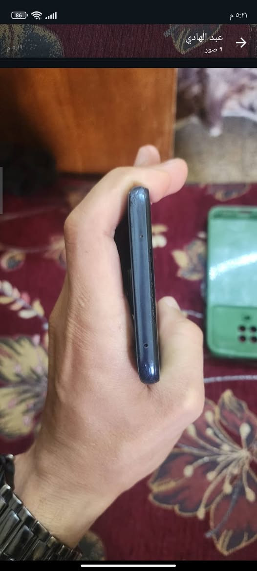 للبيع Redmi Note 9 Pro بحالة جيدة
المواصفات:
شاشة 6.67 بوصة FHD+ 
معالج Snapdragon 720G
كاميرا خلفية رباعية 64MP
كاميرا أمامية 16MP
بطارية 5020mAh
شحن سريع 30 واط
ذاكرة 128GB مع 6GB +3 RAM 
بصمة جانبية وفتح قفل بالوجه
يدعم شريحتين وذاكرة خارجية حتى 512GB
60 فريم ببجي 
السعر 100 الف وبي مجال حك الجية بي جلخ بسيط بشاشة مو فطر


**إذا كنت صاحب هذا الإعلان وتريد حذفه لأي سبب، رجاءا أرسل رسالة إلى الدعم الفني**