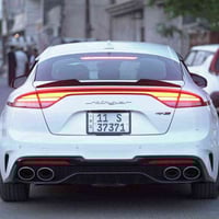 كيا ستنكر 22   GTlien  السياره داخله كلين   بس طلع بيه كلير من امريكا ...