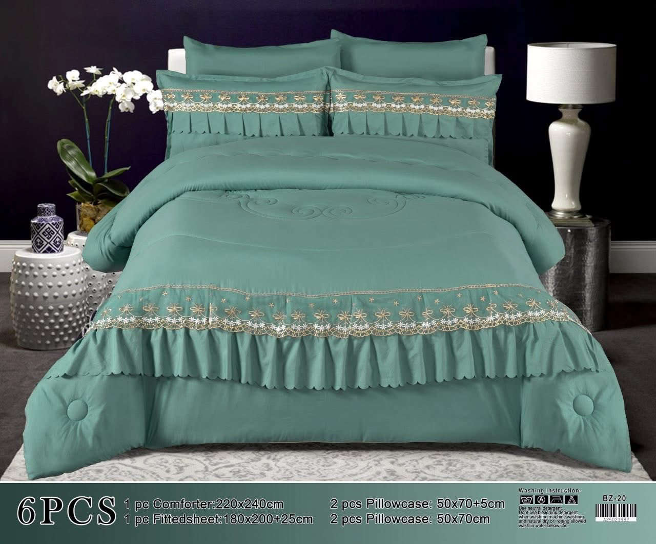 #_جديد_صيف_2026

#لحاف نفرين 6 قطع قماش   درجه اولى 
----------------------
المحتويات:
1 قطعه لحاف قياس كبير 240*220
1 قطعه شرشف لاستيك 180*200 ارتفاع 25
2 وجه مخدة 50*80
2وجه مخدة سادة 50*70
------------------------------------------
#لا_تنسى_لايك_للبيج_ومتابعه_وفعل_زر_شاهد_اولاً_لتصلكم_المنشورات_اولا

🚕 توجد خدمه توصيل داخل    الفجر


**إذا كنت صاحب هذا الإعلان وتريد حذفه لأي سبب، رجاءا أرسل رسالة إلى الدعم الفني**