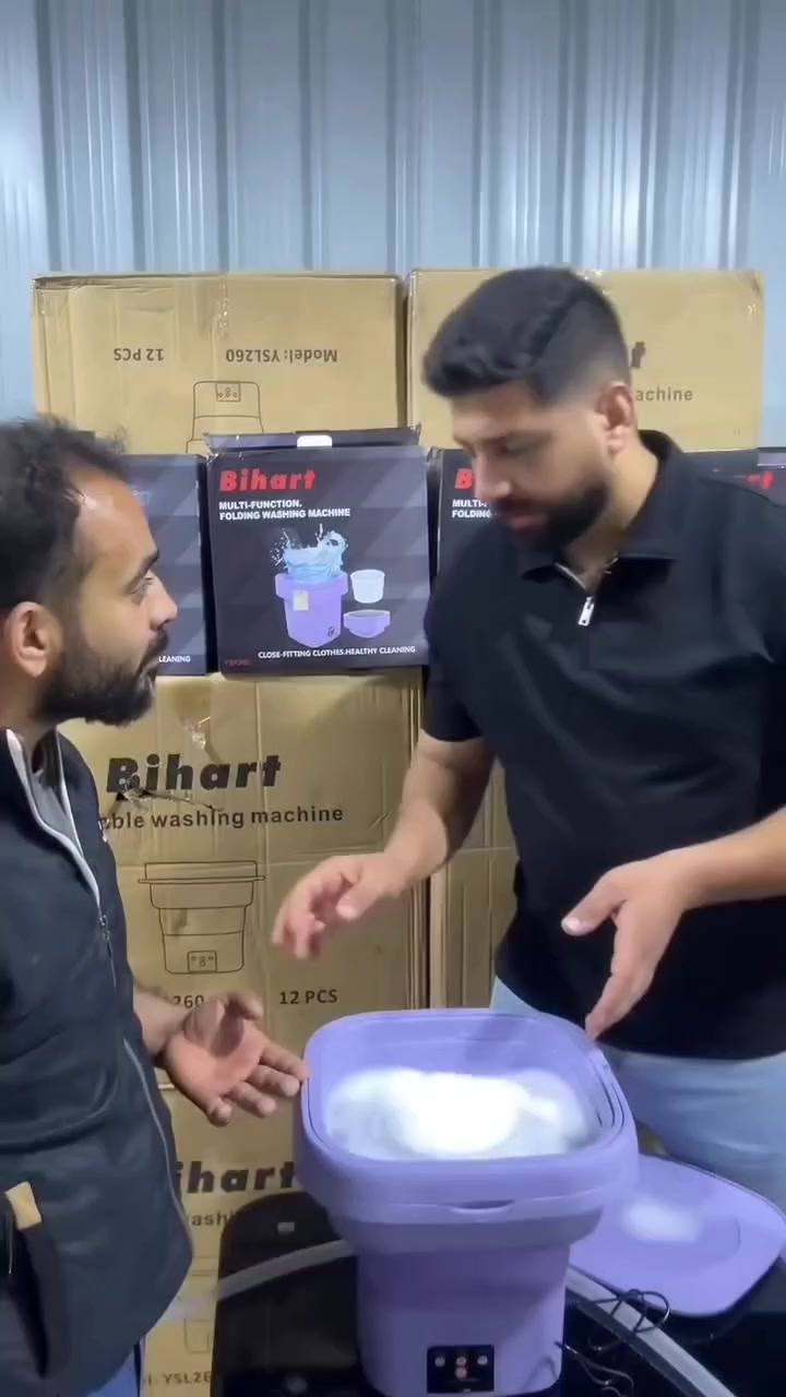 غسالة محمولة قابلة للطي

مواصفاتها و مميزاتها

:-

تحتوي على غسالة + نشافه

صغيرة وخفيفة الوزن

عملية جدا للسفر و الرحلات

الملابس الداخلية و الجوارب

سهلة الاستخدام

مصنوعة من مادة السيليكون عالي الجوده


**إذا كنت صاحب هذا الإعلان وتريد حذفه لأي سبب، رجاءا أرسل رسالة إلى الدعم الفني**