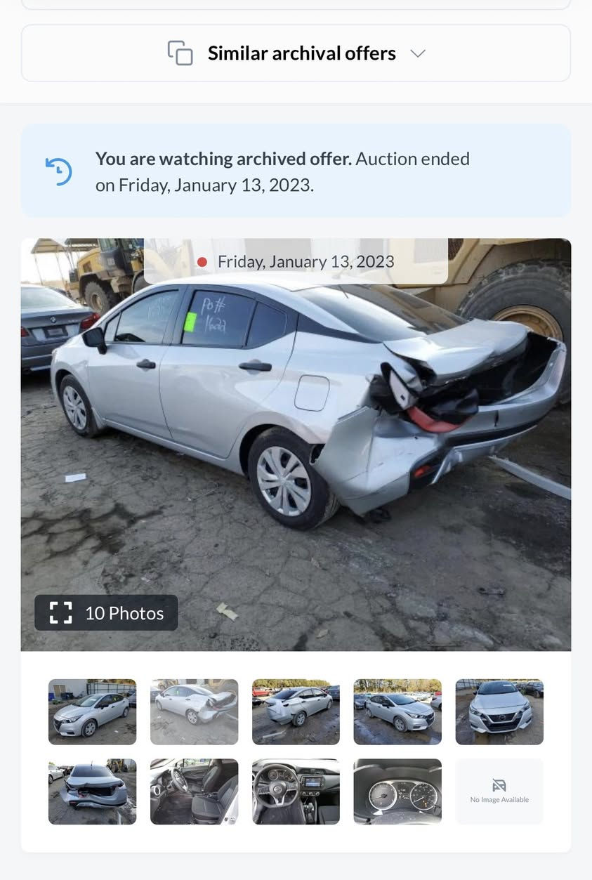 السلام عليكم … نيسان فيرسا 2021 وارد امريكي والضرر موضح بالصورة السيارة نظيفة مواصفاتها نص فول يعني بصمة وبدون فتحة السعر 125 ورقة وبيها مجال بسيط ***********
