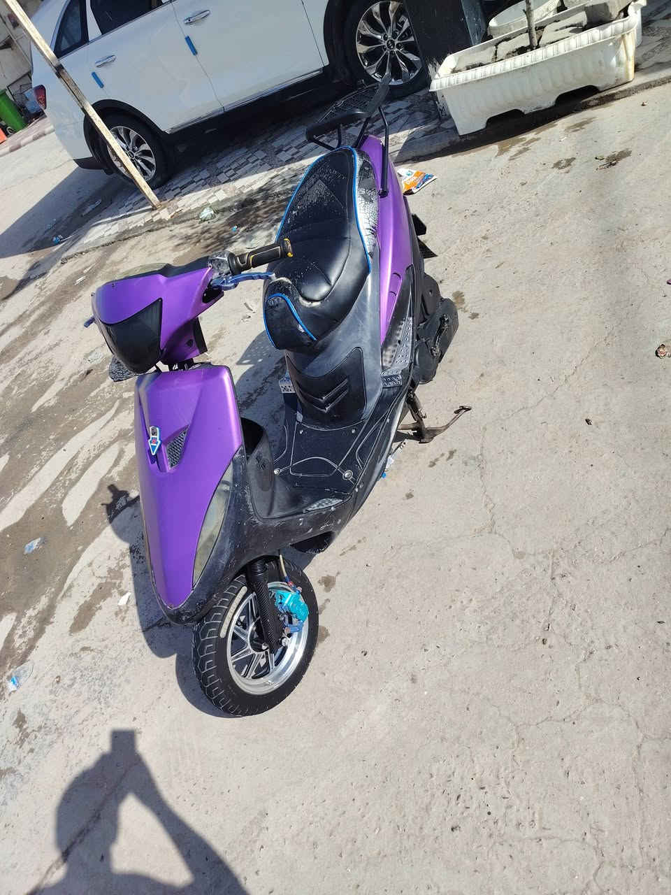 سلام عليكم دراجه ماكس مسوده بوشه 55 نضيفه ومكفوله سعر 500 مكاني حله ورديه خارج ***********
