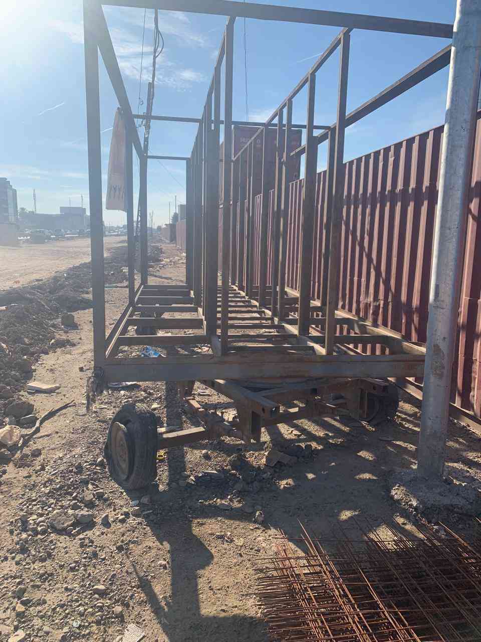 السلام عليكم للبيع عربانه مصمم ع شكل12
تواليتات تفيد اصحاب المواكب 
طول العربانه 6 متر و العرض 2.5 الرقم
*********** غير متواجد ع الفيس
هاتف واتساب العنوان الشعب تقاطع عدن السعر 1250 وبي مجال بسيط ...
