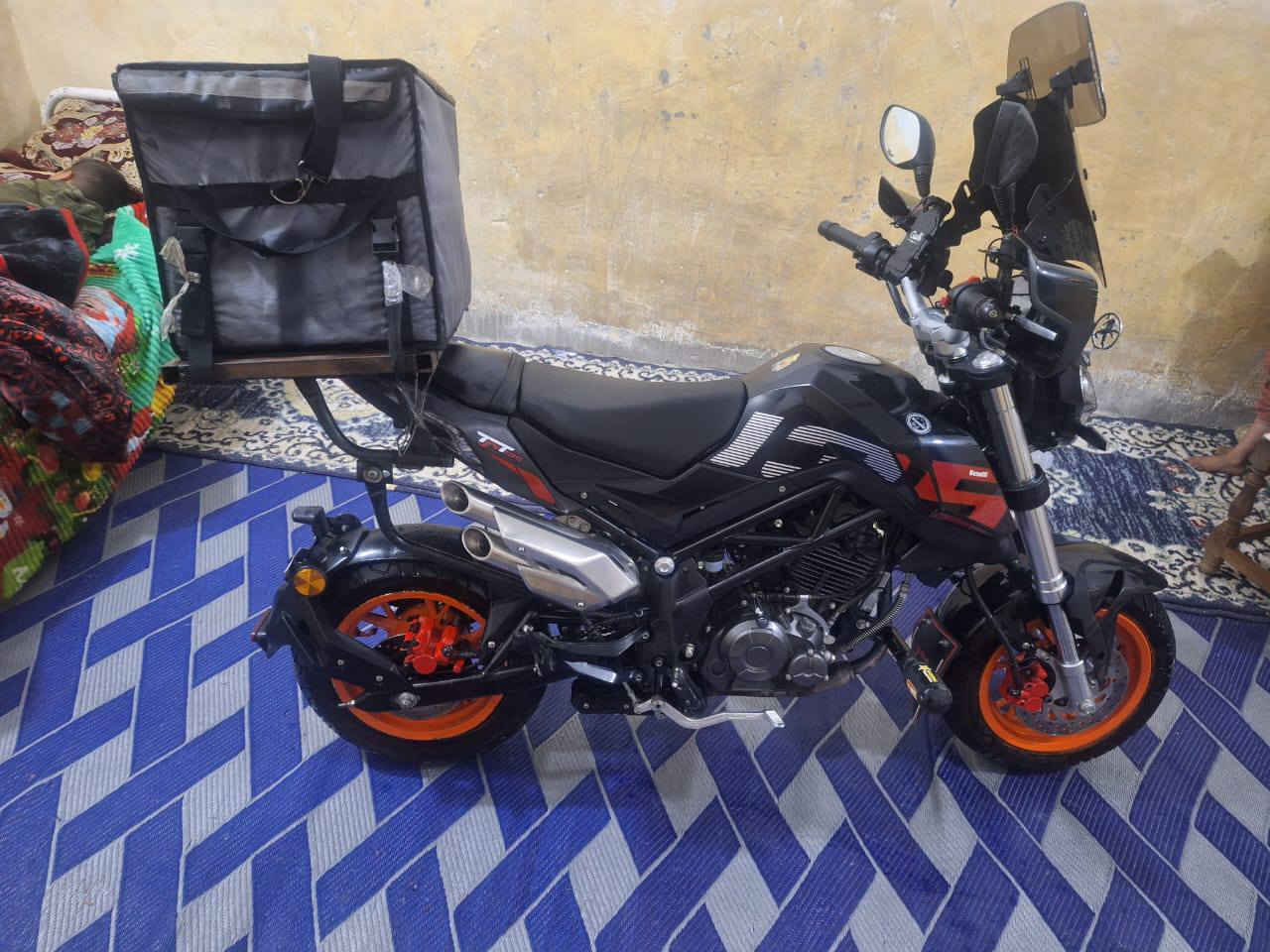 السلام عليكم شباب درجة بنلي 135رقم أربيل، باسمي تحويل ثاني يوم السعر 2750 مكاني بغداد هاذ رقمي ***********
