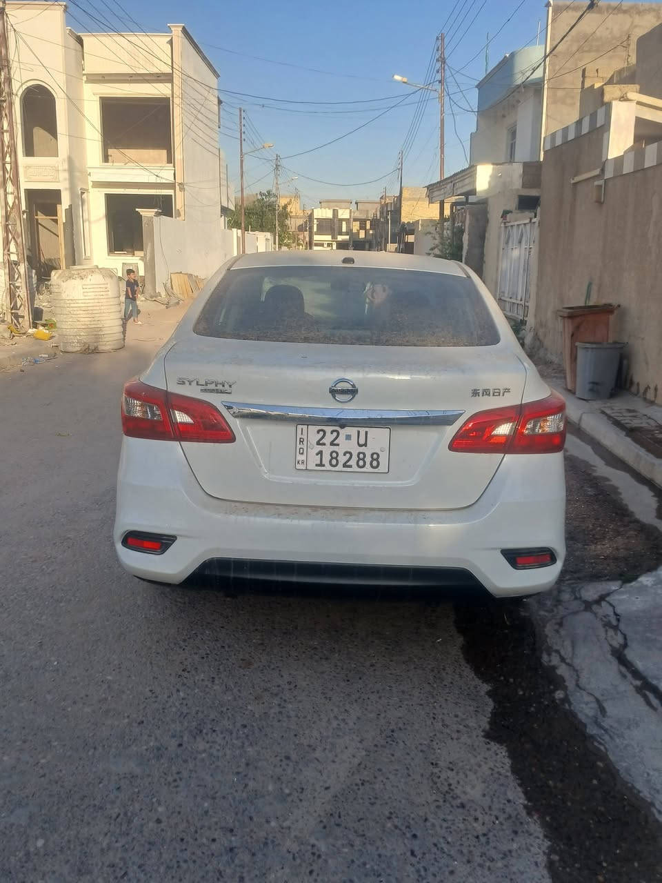 يالله
سلام عليكم 
نيسان سنتره 2025ام ضمان 
رقم أربيل تحويل 
سياره زيرو ماشيه على كد ترقيم 
السعر 128وبيه مجال 
***********
المكان بغداد المدائن.

