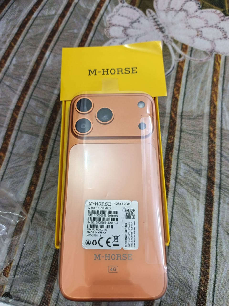 موبيل أم هورس عله شكل هاي فون ١٧ أندرويد ١٤ أصلي مامشتغل بس منزل برنامج كل برنامج شغال حتى بورجي ذكره١٢٨رام١٢   إذا حاضر ***********  *********** كركوك
