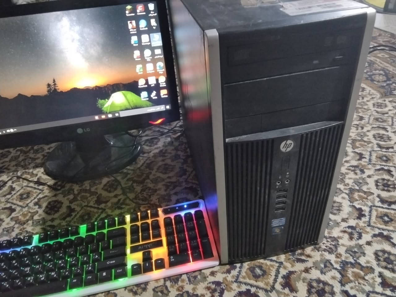 🔥 حاسبة Dell كاملة جاهزة للاستخدام
✅ المعالج:Core i3 الجيل الثاني
✅ الرام: 4GB
✅ التخزين: 500GB. hhd
✅ تشغل: برامج تواصل الاجتماعي+ برامج أوفيس + نت+الالعاب الخفيفه 
🖥️ شاشة  19 LGإنج
🖥️ كيس hp   
⌨️ كيبورد + ماوس أصلي ضوئي
📌 الجهاز نظيف ومجرب 100%  
📍 المكان: (نجف الاشرف)
🚕 توصيل لجميع محافظات العراق
💰 السعر: 75


**إذا كنت صاحب هذا الإعلان وتريد حذفه لأي سبب، رجاءا أرسل رسالة إلى الدعم الفني**