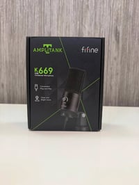 مايك fifine الغني عن التعريف k669 صوت عالي النقاوه سلس جداً يرهم بودكا...